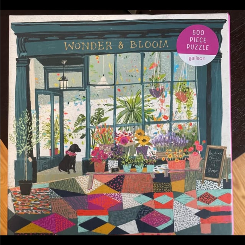 Wonder & Bloom 500 Piece Galison Puzzle